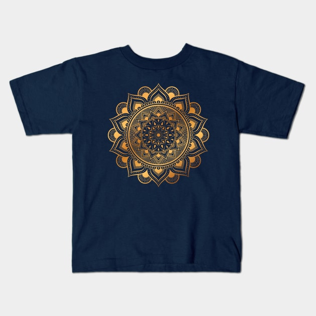 Mandala luxury Kids T-Shirt by Mako Design 
